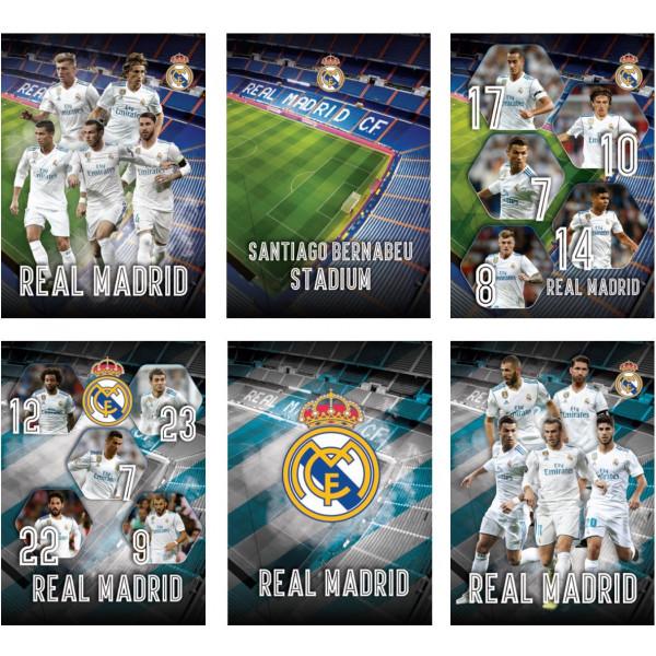 SVESKA A4 MP KARO 54L 80g REAL MADRID 62631