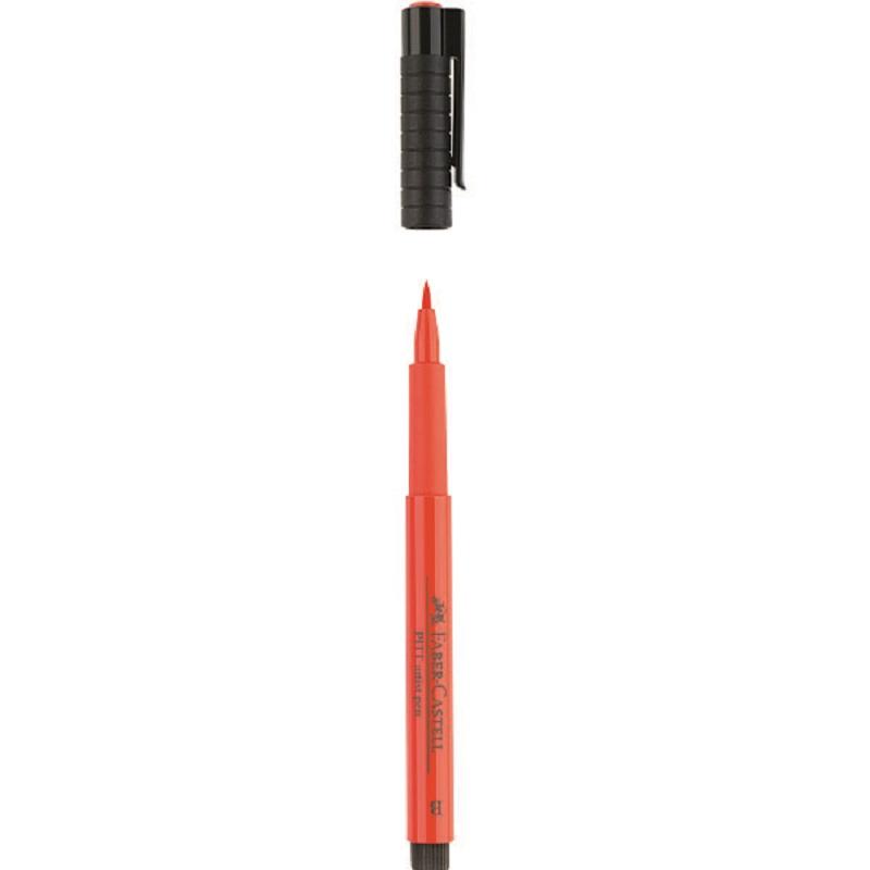 FLOMASTER FC PITT ARTIST PEN SCARLET RED 167418