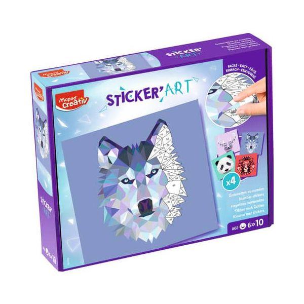 KREATIVNI SET MAPED STIKERI ORIGAMI 907055