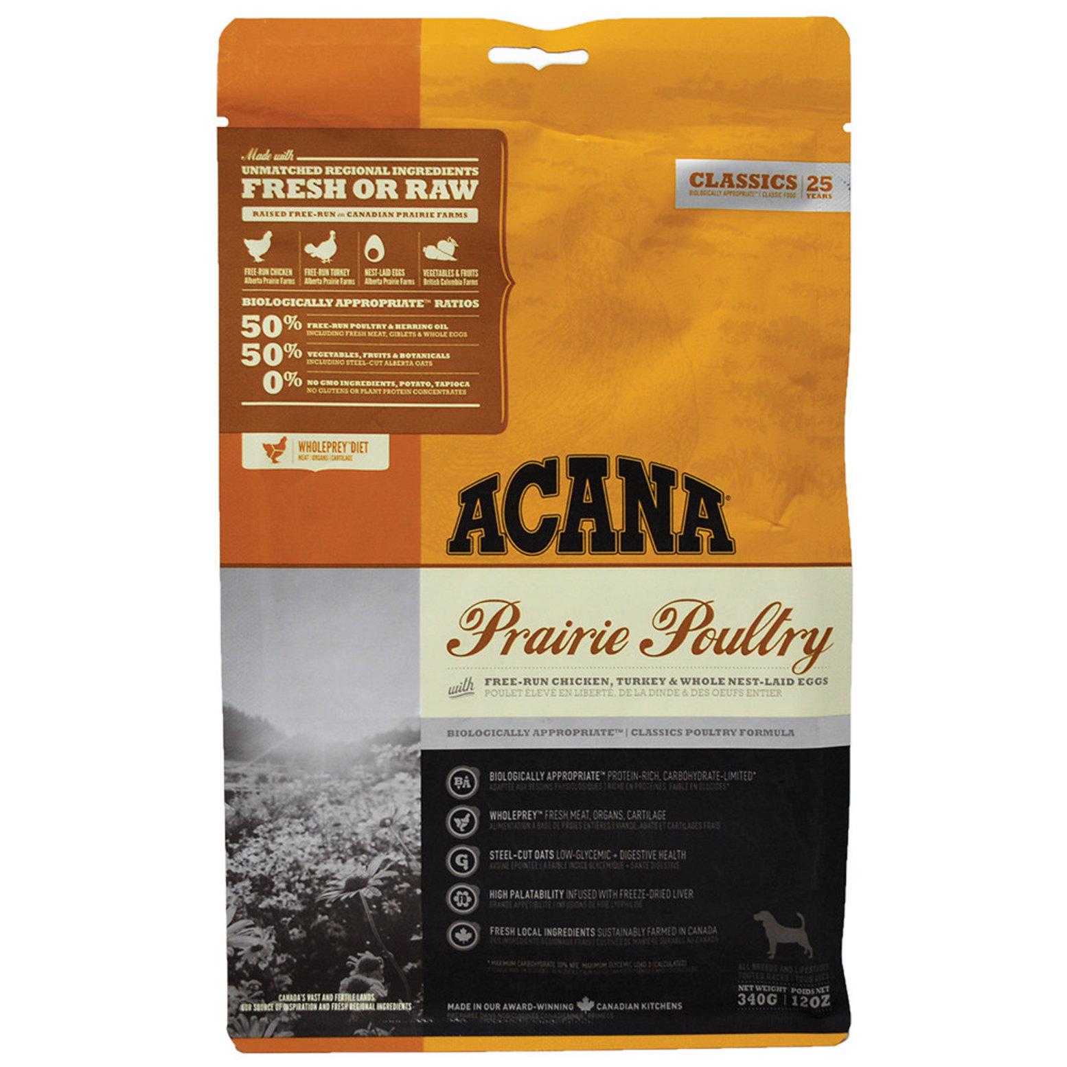 Acana CL Prairie Poultry 11,4kg CAD