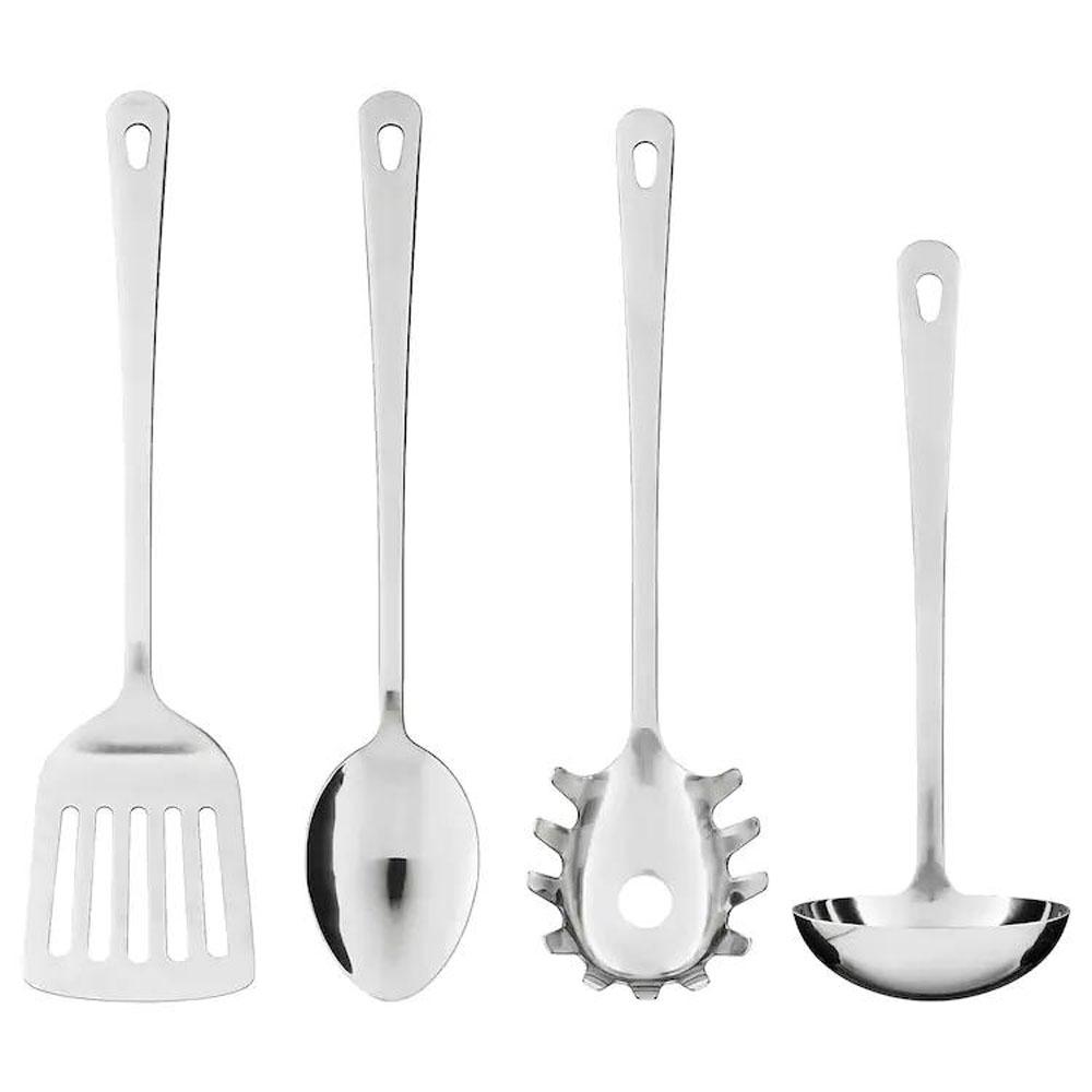 GRUNKA set kuhinjskog pribora 4/1, nerdjajuci celik