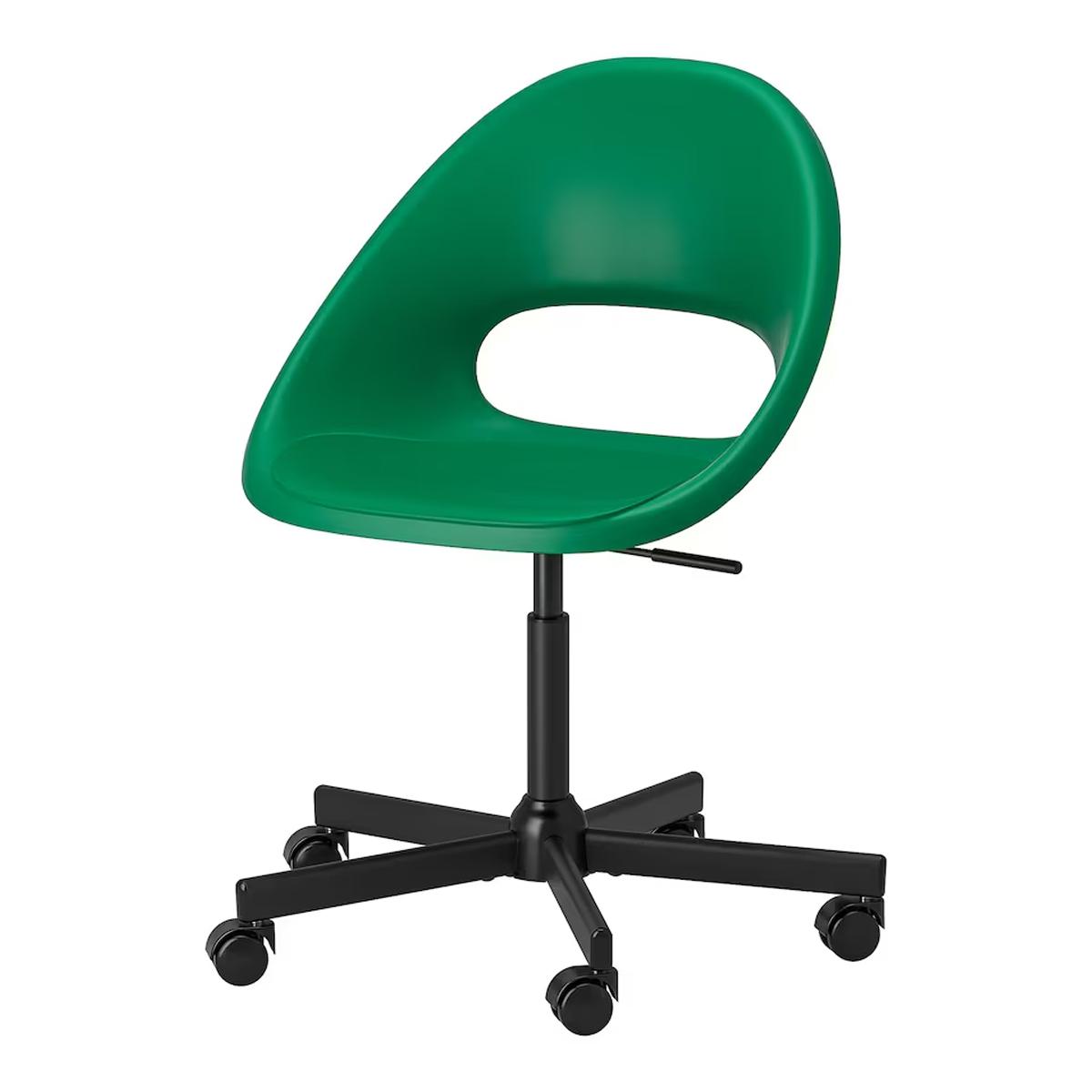 *ELDBERGET / MALSKAR radna stolica, zelena/crna*