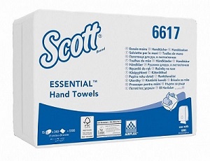 Scott Essential ubrus za ruke,airflex 15x340 listica, 21x20cm