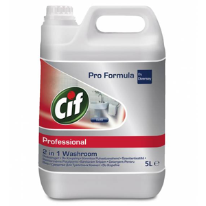 Cif ProFormula Washroom 2in1 5lit - za čišćenje sanitarija,tuš kabina,slavina,5L