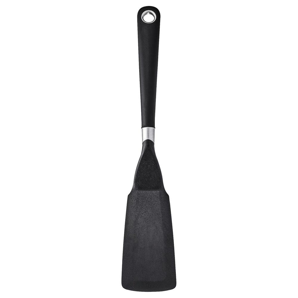 IKEA 365+ HJALTE 33cm kuhinjska spatula, inoks/crna