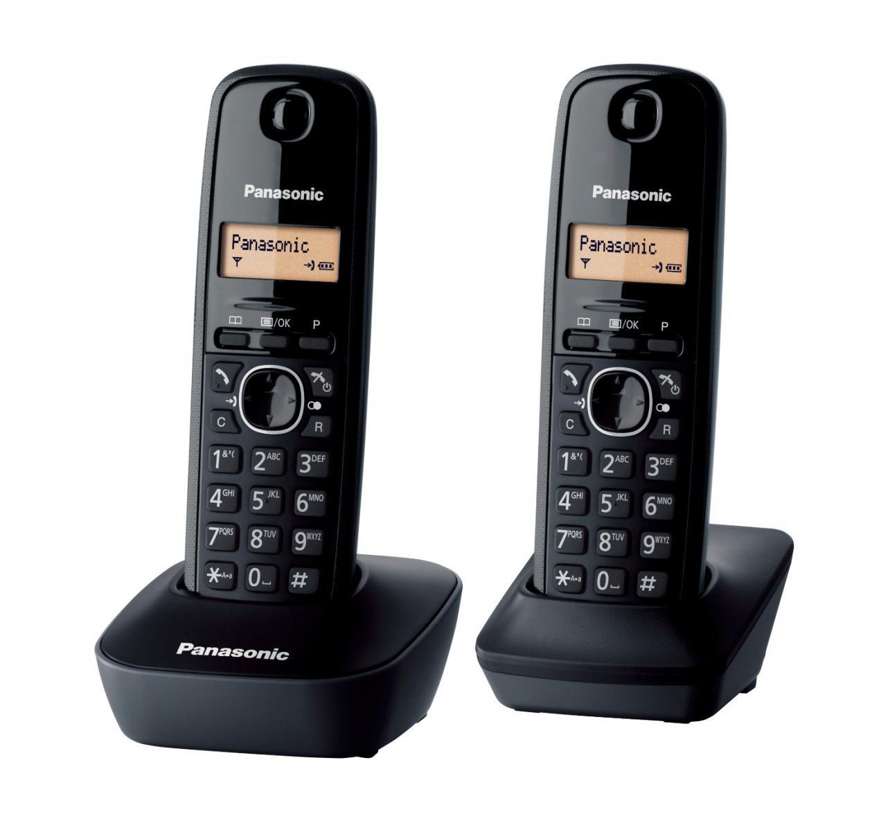 Telefon Panasonic KX-TG1612 FXH sa dvije slušalice