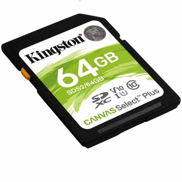 Micro SDXC Kingston 64GB Canvas Select Plus C10