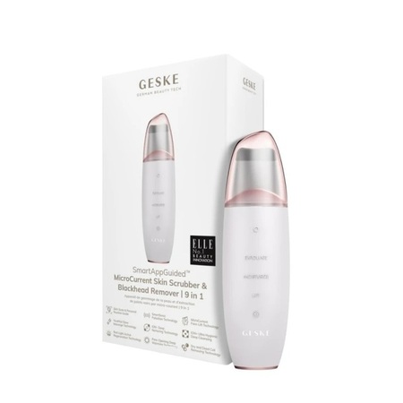 GESKE MICROCURRENT SKIN SCRUBBER & BLACKHEAD REMOVER | 9 IN 1 STARLIGHT