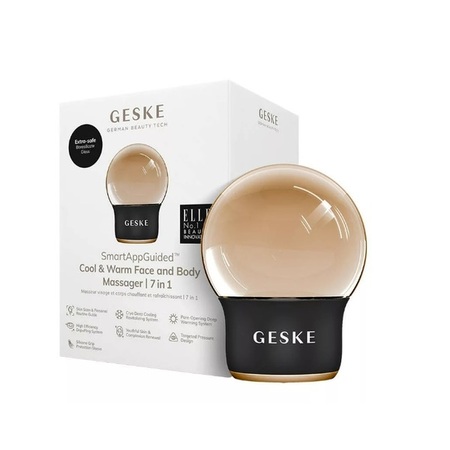 GESKE COOL & WARM FACE AND BODY MASSAGER | 7 IN 1 GRAY