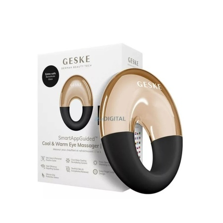 GESKE COOL & WARM EYE MASSAGER | 7 IN 1 GRAY