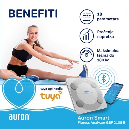 AURON SMART FITNESS ANALYZER GBF-2108-B