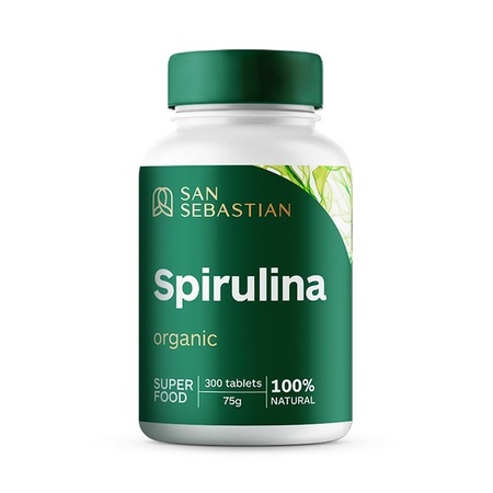 SPIRULINA SAN SEBASTIAN 300 TABLETA 75 gr