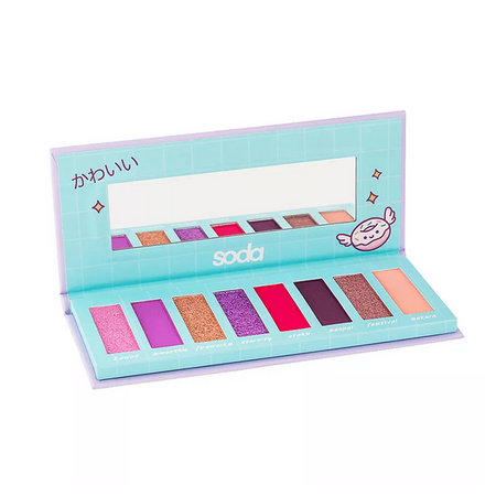 SODA KAWAII EYESHADOW PALETTE #MANGAEYES - PALETA SJENKI ZA OČI