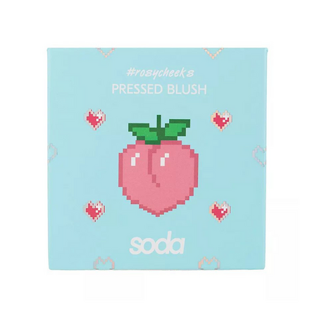 SODA PRESSED BLUSH #ROSYCHEEKS 103 PERFECT PEACH