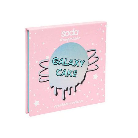 SODA EYESHADOW PALETTE GALAXY CAKE #SUGARBABE 001