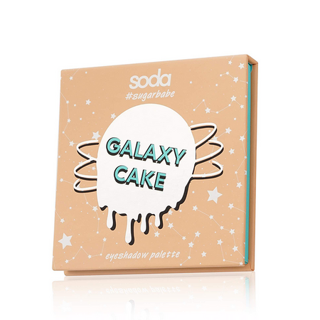 SODA EYESHADOW PALETTE GALAXY CAKE #SUGARBABE 003