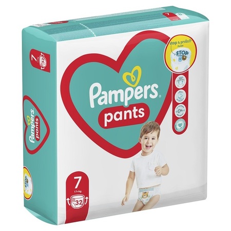 PAMPERS PANTS VPP 7 - 32pcs PELENE ZA BEBE