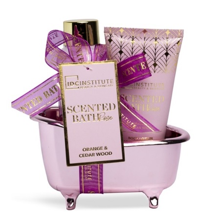 IDC INSTITUTE SCENTED BATH ROSE MINI SET