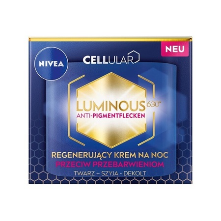 NIVEA NFC LUMINOUS 630 NOĆNA KREMA PROTIV PIGMENTACIJSKIH MRLJA 50ML