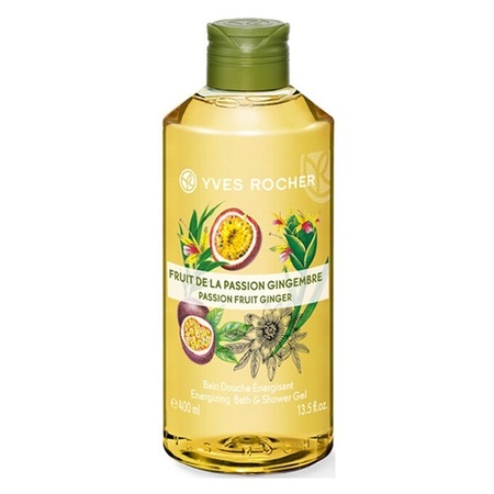 YVES ROCHER GEL ZA TUŠIRANJE PASSION FRUIT & ĐUMBIR 400ML - NOVO