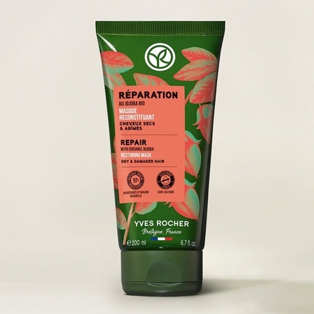 YVES ROCHER REPAIR MASKA ZA KOSU SA JOJOBA ULJEM 200ML