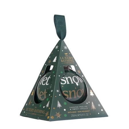 LBC LET IT SNOW - BATH SOAK BAUBLE