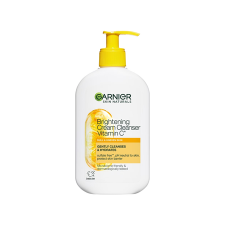 GARNIER VITAMIN C CLEANSING GEL WITH CREAM TEXTURE 250ML