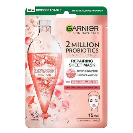 GARNIER AMPOULE TISSUE MASK PROBIOTICS FACE 22ML