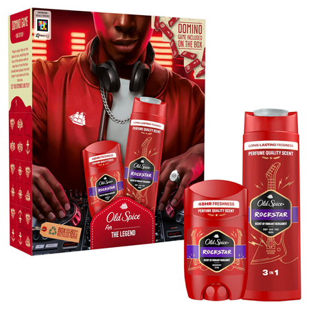 OLD SPICE ROCKSTAR STICK 50ML + SHOWER GEL 400ML