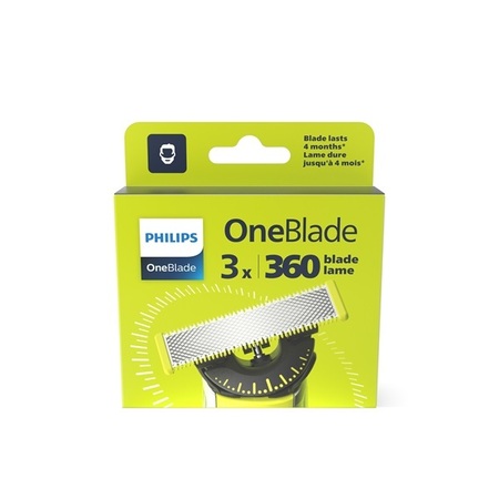 PHILIPS ONEBLADE 360 DOPUNA, 3 PACK