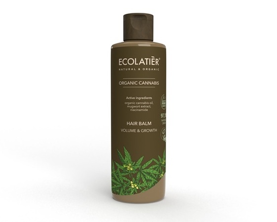 ECOLATIER HAIR BALM VOLUME&GROWTH ORGANIC CANNABIS 250ML