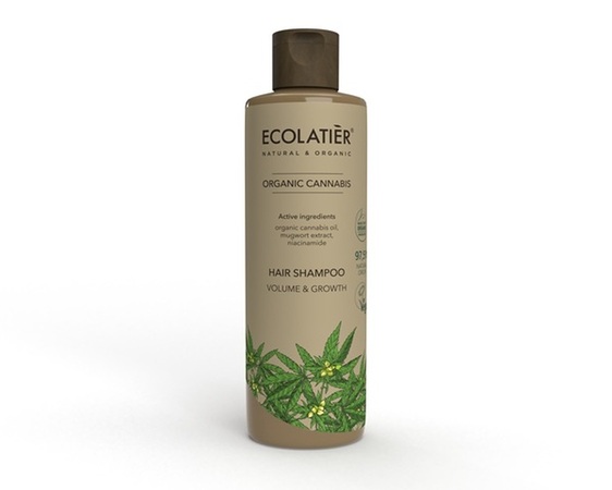 ECOLATIER HAIR SHAMPOO VOLUME&GROWTH ORGANIC CANNABIS 250ML