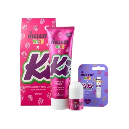 MELEM KIDS X KIKI POKLON PAKET BERRY JUICY