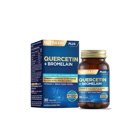 NUTRAXIN QUERCETIN+BROMELAIN 30TBL