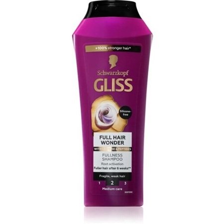 GLISS SHP FULL HAIR WONDER 250ml
