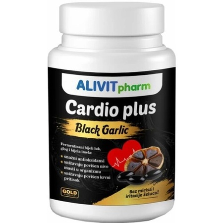 ALIVIT PHARM BLACK GARLIC CARDIO PLUS 90 KAPSULA