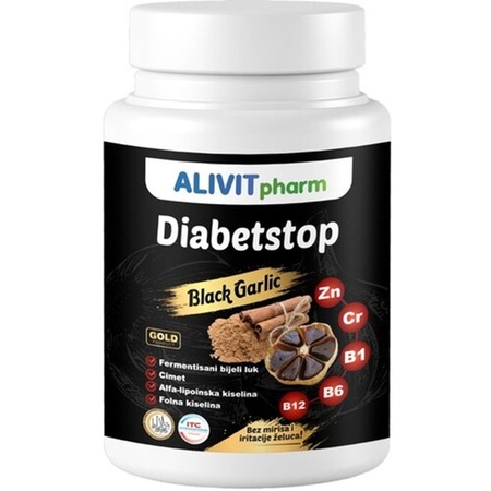 ALIVIT PHARM BLACK GARLIC DIABETSTOP 90 KAPSULA