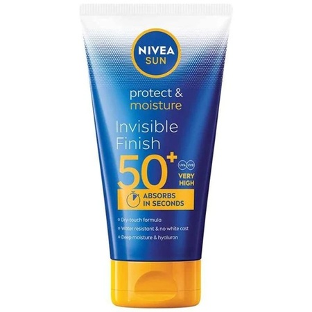 NIVEA SUN PROTECT & MOISTURE INVISIBLE FINISH SPF50+ 150ML