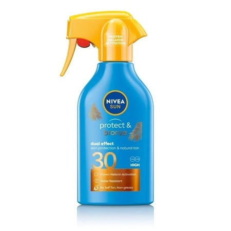 NIVEA SUN PROTECT & BRONZE SPREJ SA RASPRŠ. ZA ZAŠTITU OD SUNCA SPF 30 270 ML