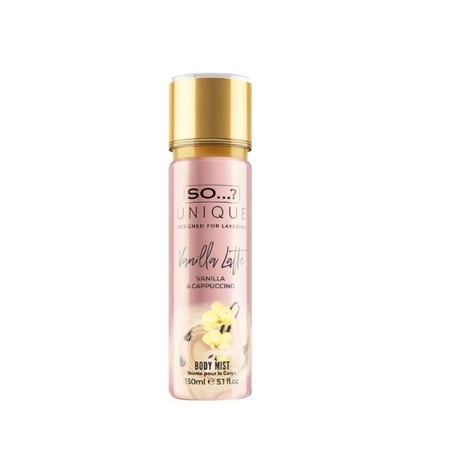 SO..? UNIQUE VANILLA LATTE BODY MIST 150ML
