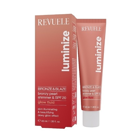 REVUELE BRONZE & BLAZE GLOW FLUID ZA LICE 40 ML