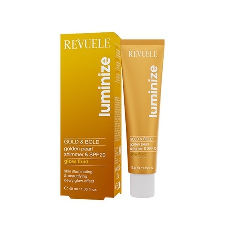 REVUELE GOLD & BOLD GLOW FLUID 40 ML