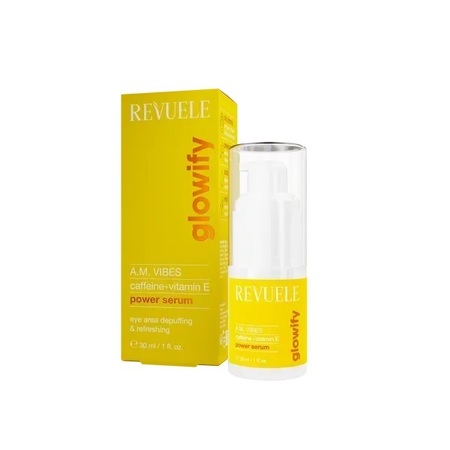 REVUELE POWER SERUM CAFFEINE + VITAMIN E 30 ML