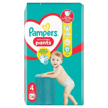 PAMPERS PANTS VPP 4 - 48PCS PANTS