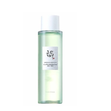 BEAUTY OF JOSEON BUBBLE TONER: GREEN PLUM + AHA