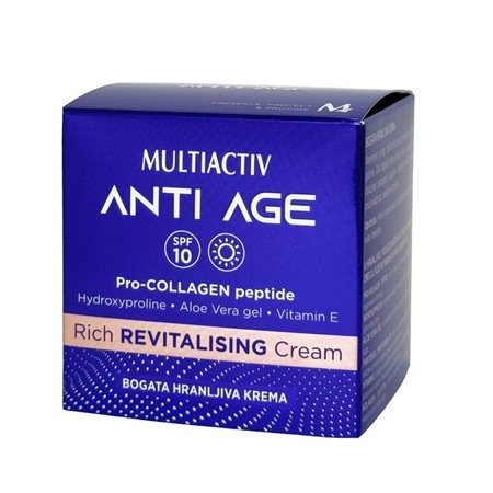 MULTIACTIV ANTI AGE BOGATA HRANJIVA KREMA ZA LICE 50ML