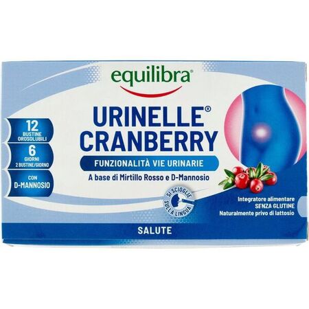 EQUILIBRA URINELLE CRANBERY 12KES