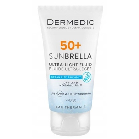 DERMEDIC SUNBRELLA Ultra-light spf50+ za suvu i normalnu kožu