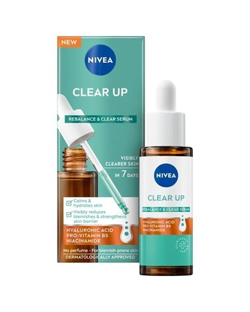 NIVEA NFC DERMA SKIN CLEA REBALANCE & CLEAR SERUM 30ML