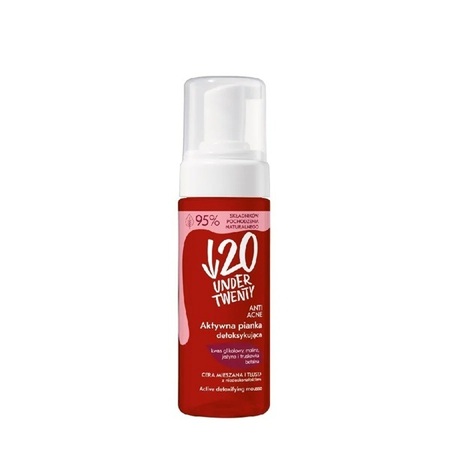 UNDER TWENTY ANTI ACNE ACTIVE DETOXIFYING MOUSSE 150ML